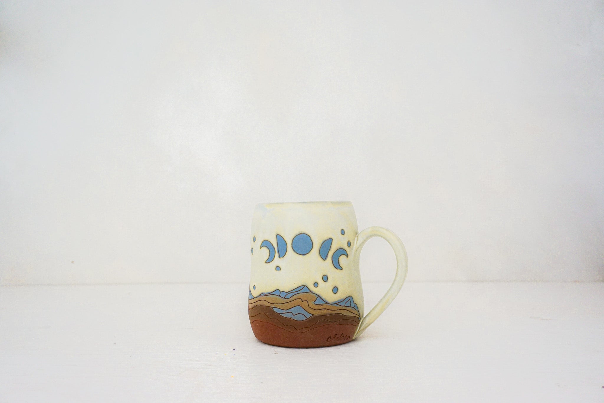 Moonphase BUBS mug in BONE