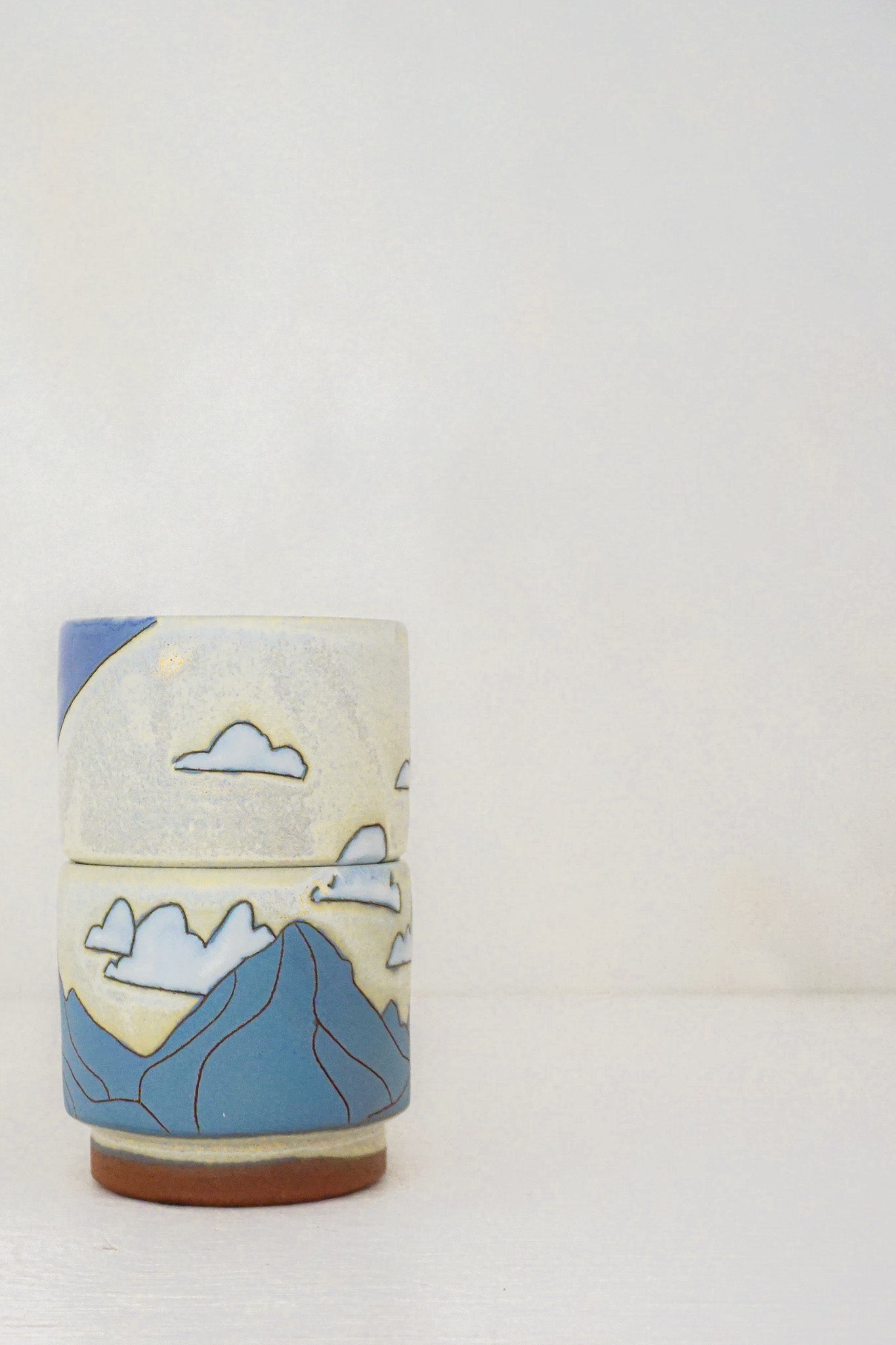 W Teton Blues stacks in BONE