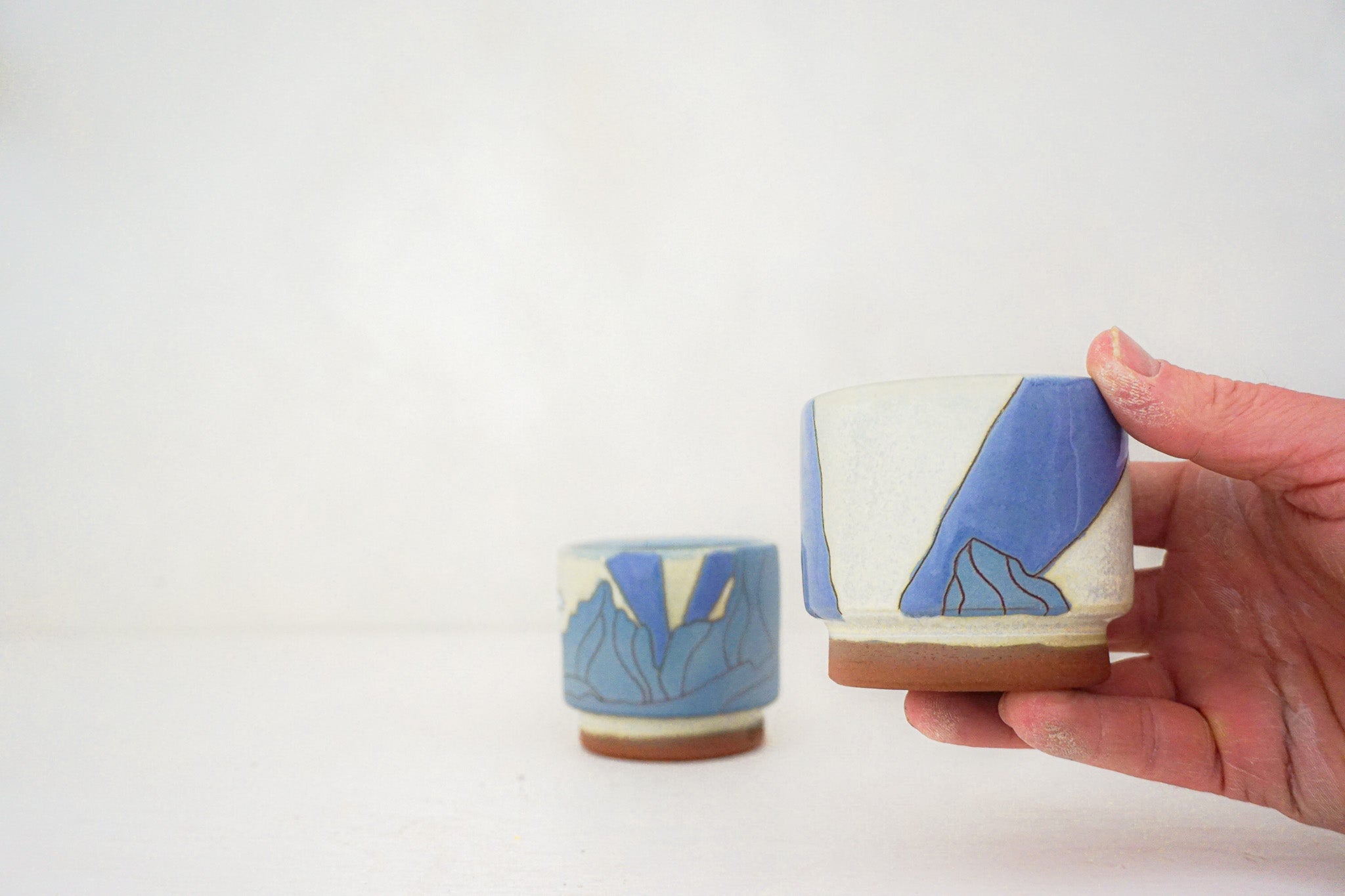 W Teton Blues stacks in BONE