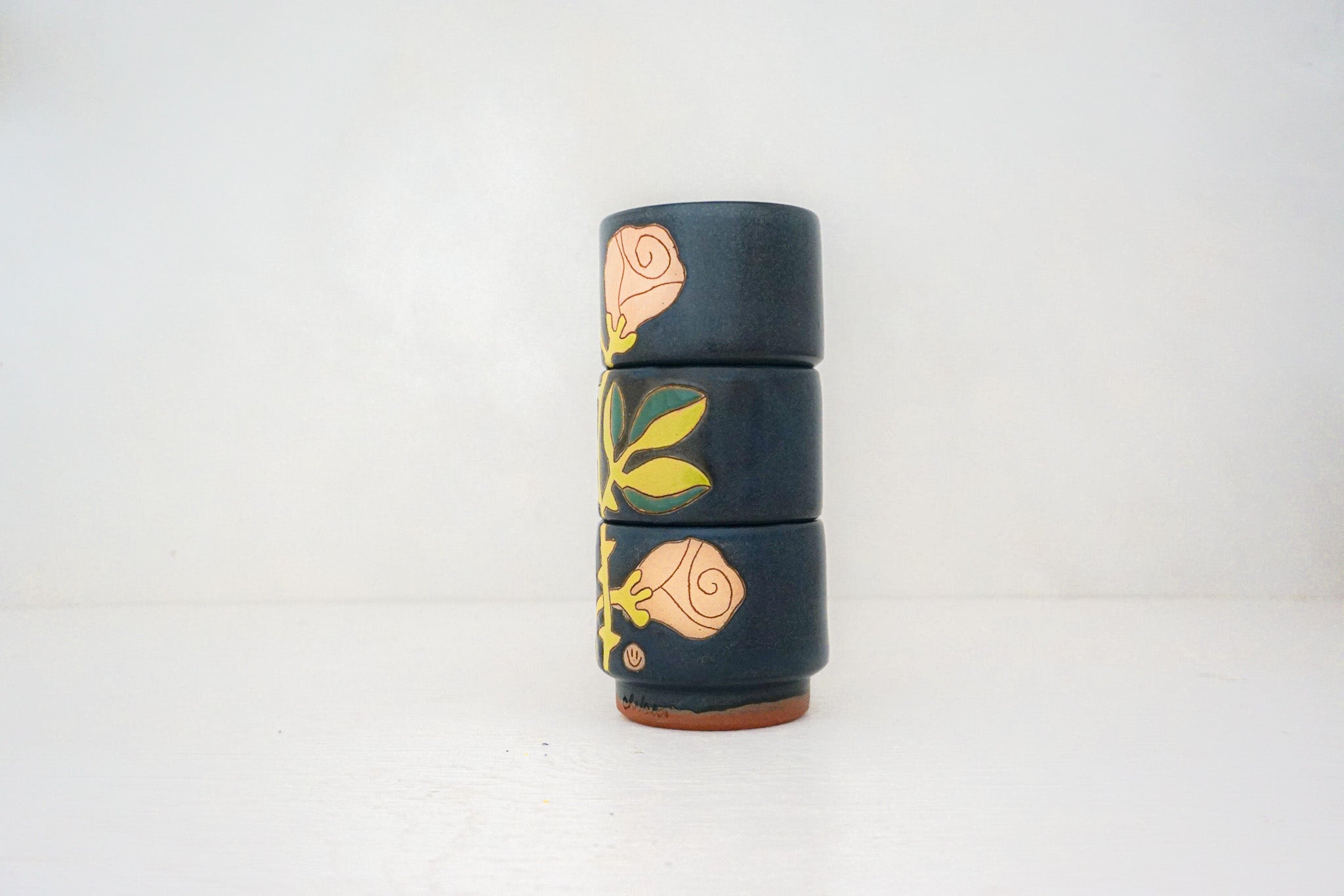 Rose Stackers cups in DARBY