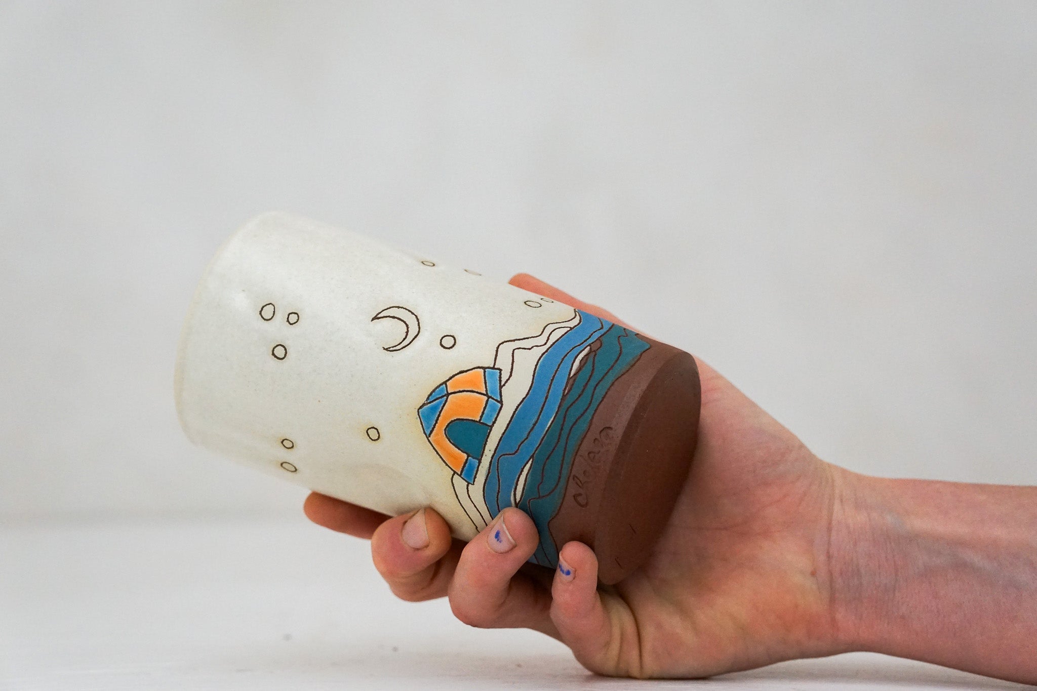 Mtn Tent cup in Bone