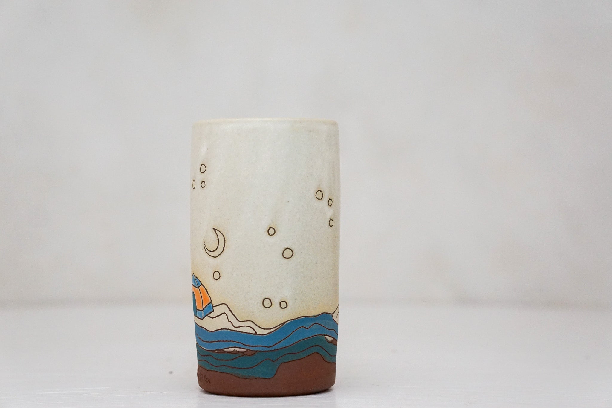 Mtn Tent cup in Bone