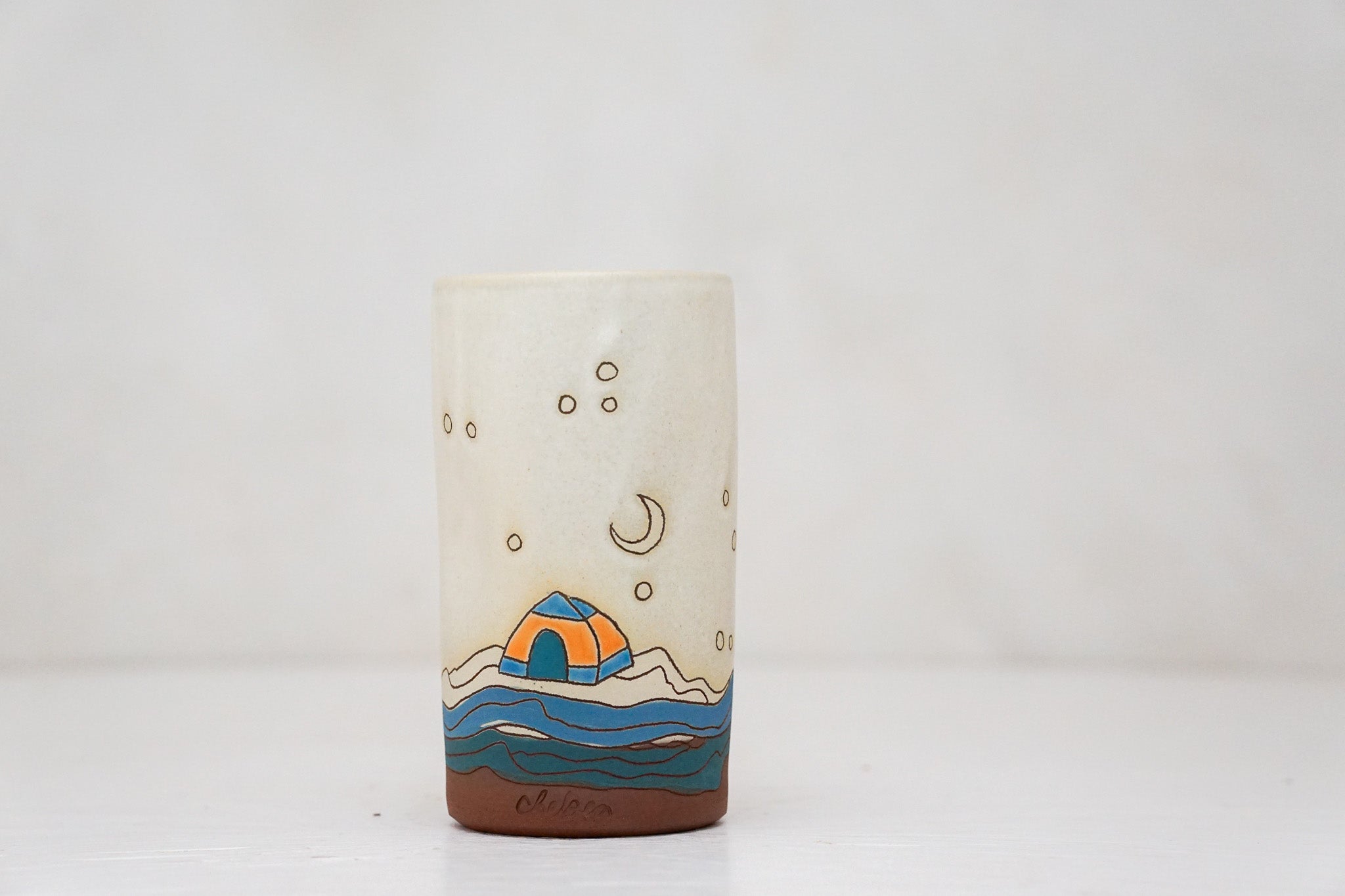 Mtn Tent cup in Bone