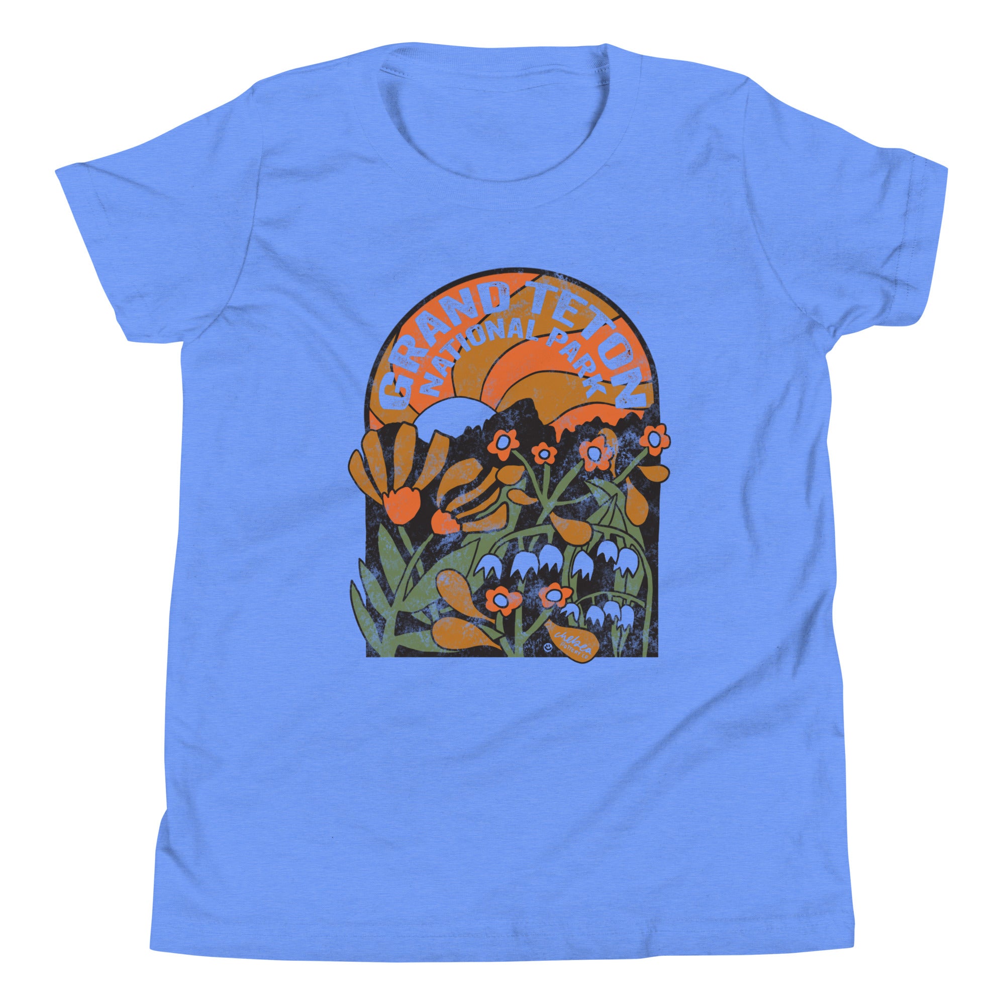 Youth Short Sleeve T-Shirt Grand Teton image 2