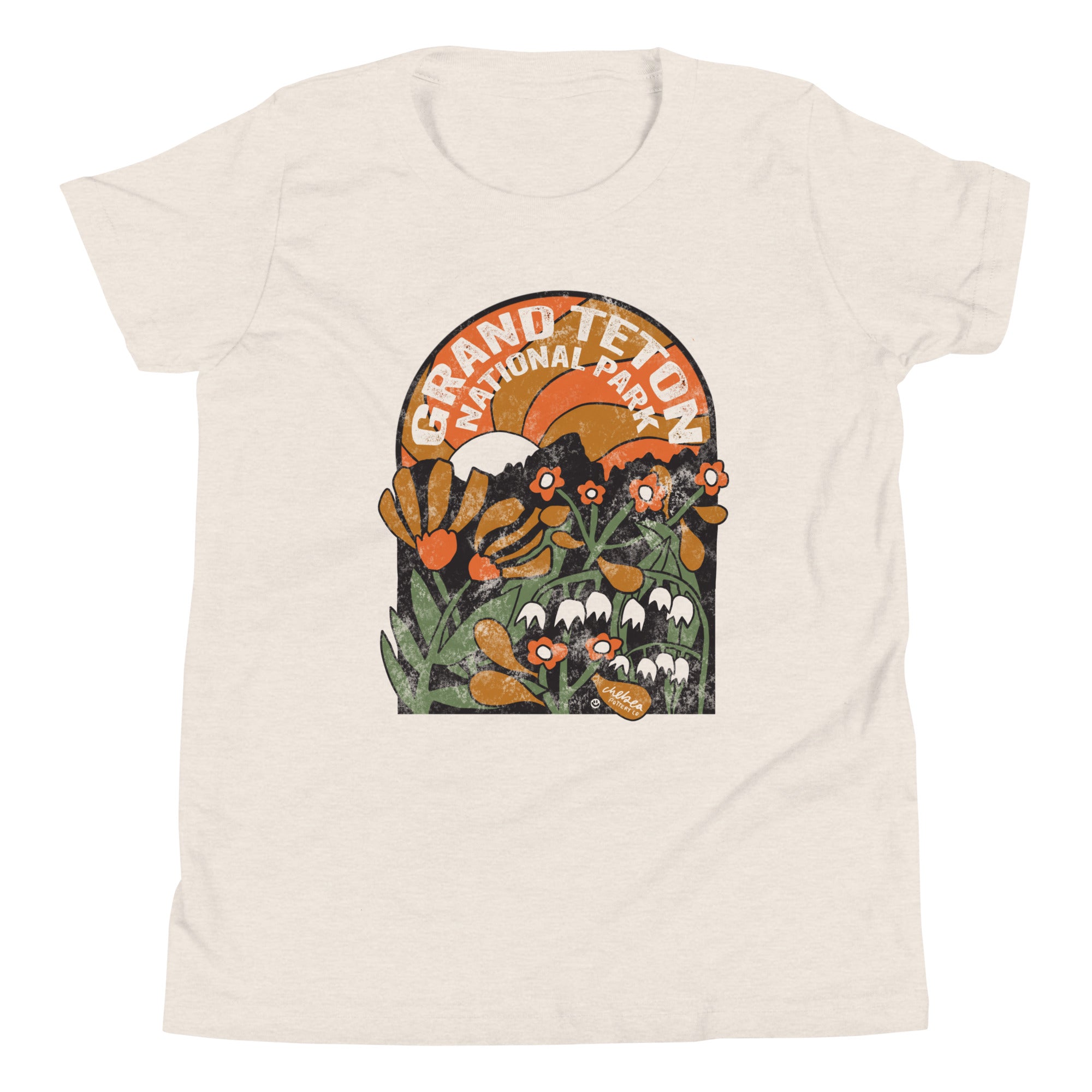 Youth Short Sleeve T-Shirt Grand Teton image 0