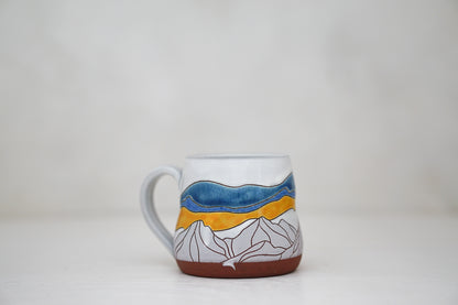 32. Mtn blues mug in white image 3