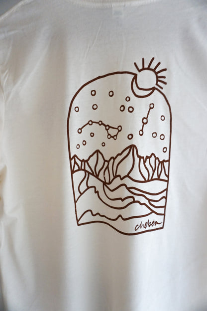Silkscreened Unisex Teton T-shirt image 4