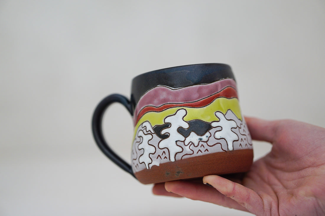 3. When Trees talk Wavy mug image 1