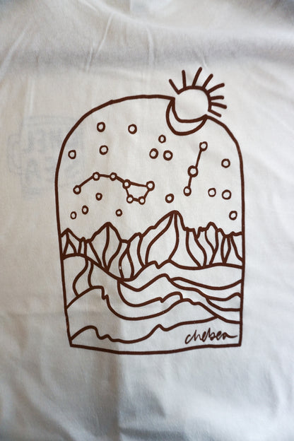 Silkscreened Unisex Teton T-shirt image 2