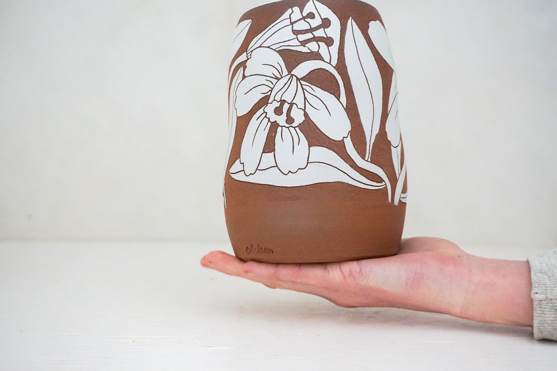 Daffodil Snow White vase image 0
