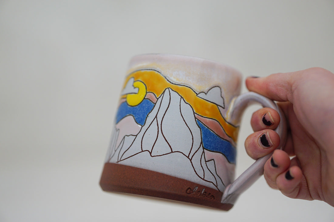 7. W Teton Morning glow mug image 0