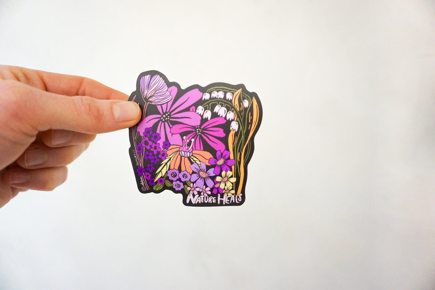 Nature Heals Sticker image 0
