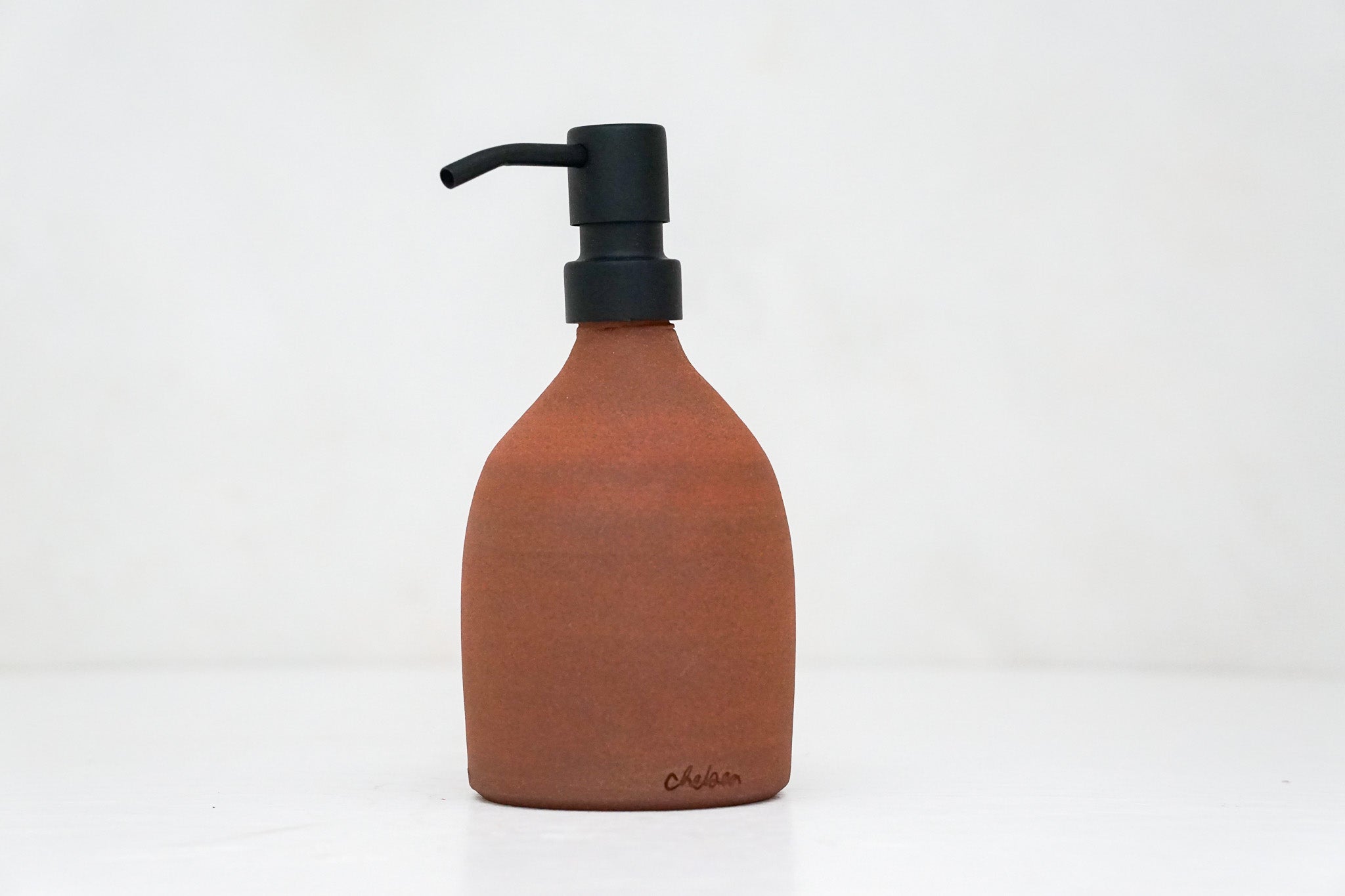 Natural Red Clay Soap Dispenser