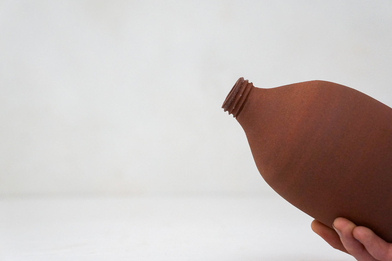 Natural Red Clay Soap Dispenser