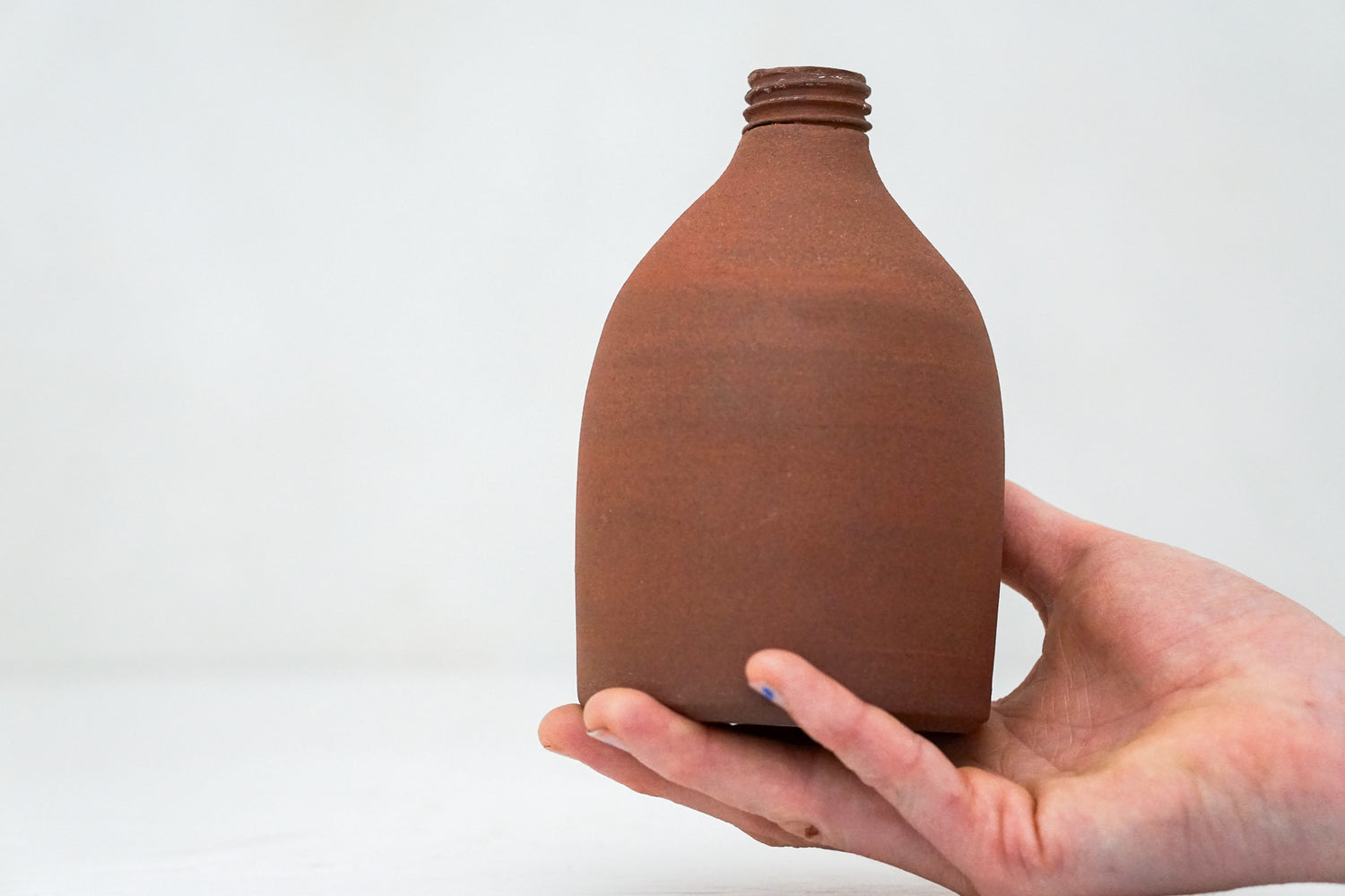 Natural Red Clay Soap Dispenser