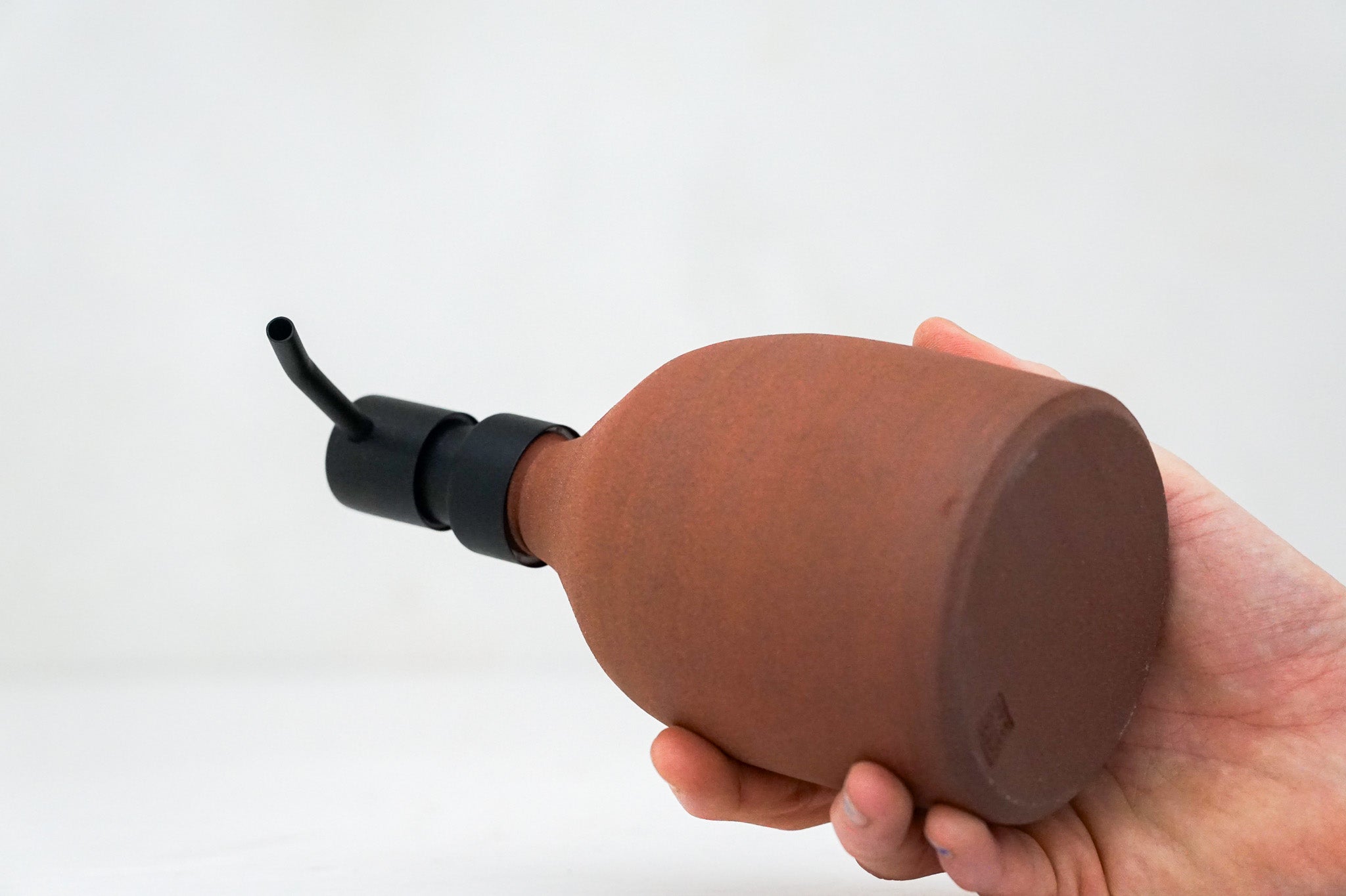 Natural Red Clay Soap Dispenser