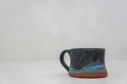 Nighty Night blue moon shortie mug