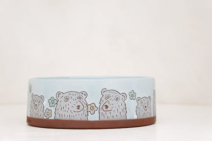 GOLD Large bear Bowl in Ira
