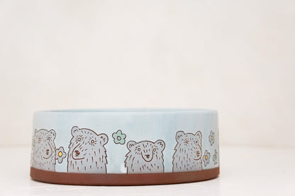 GOLD Large bear Bowl in Ira