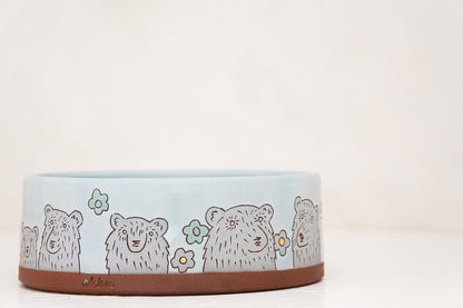 GOLD Large bear Bowl in Ira