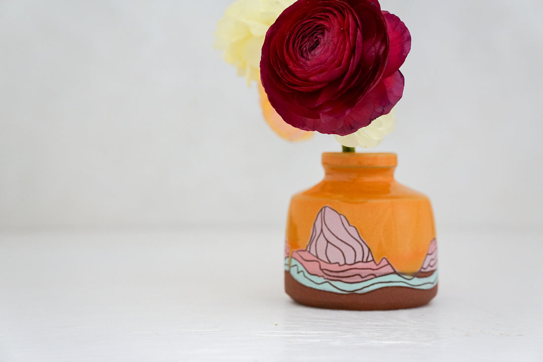 W Teton in Tang Budvase