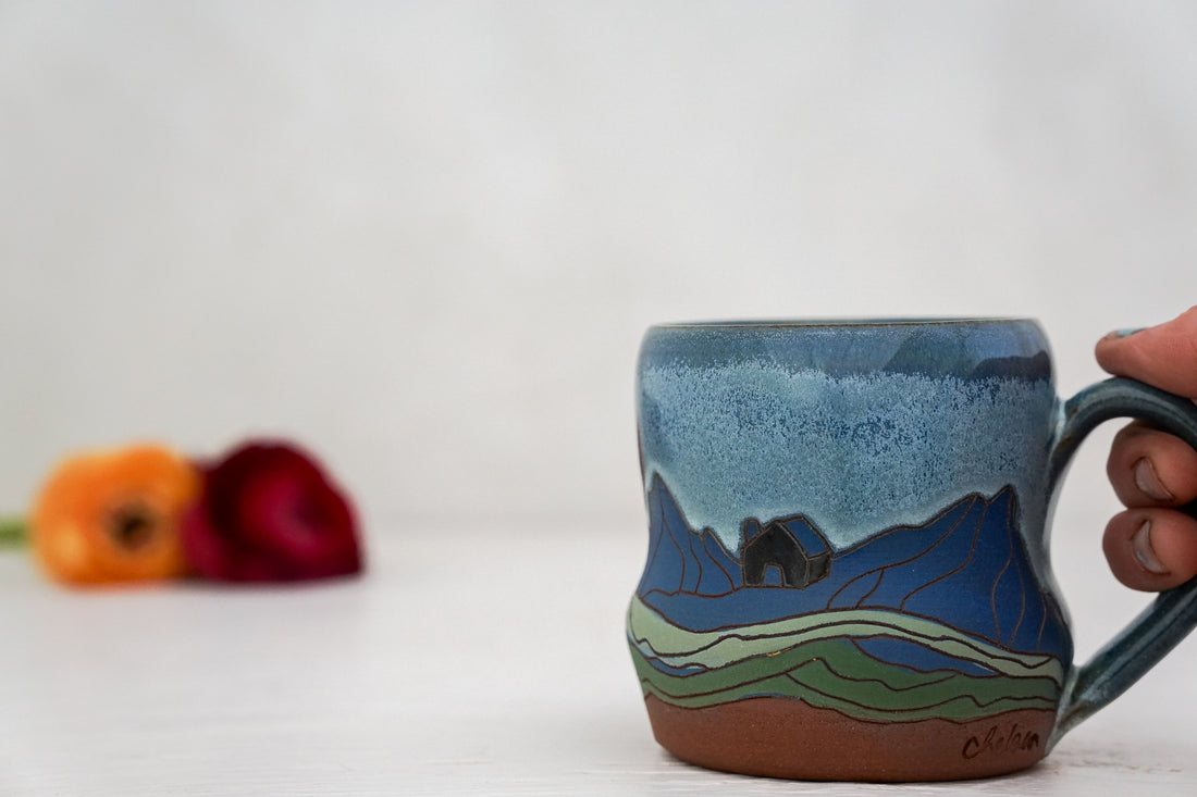House on a hill Mug