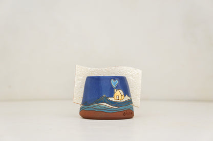 GOLD Mtn Sponge Holder in Flax