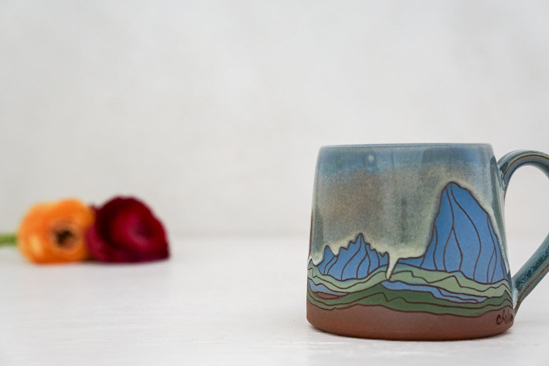 W Teton greens mug*
