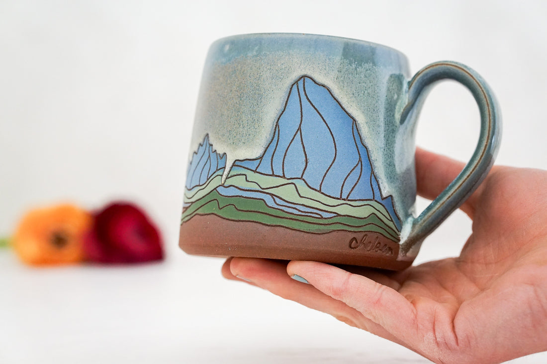 W Teton greens mug*