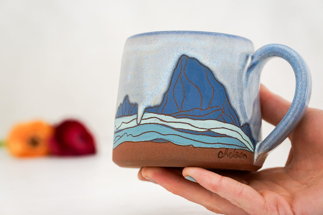 W Teton Blues Dusk mug