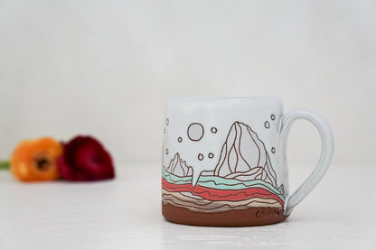 Neapolitan Full moon mug