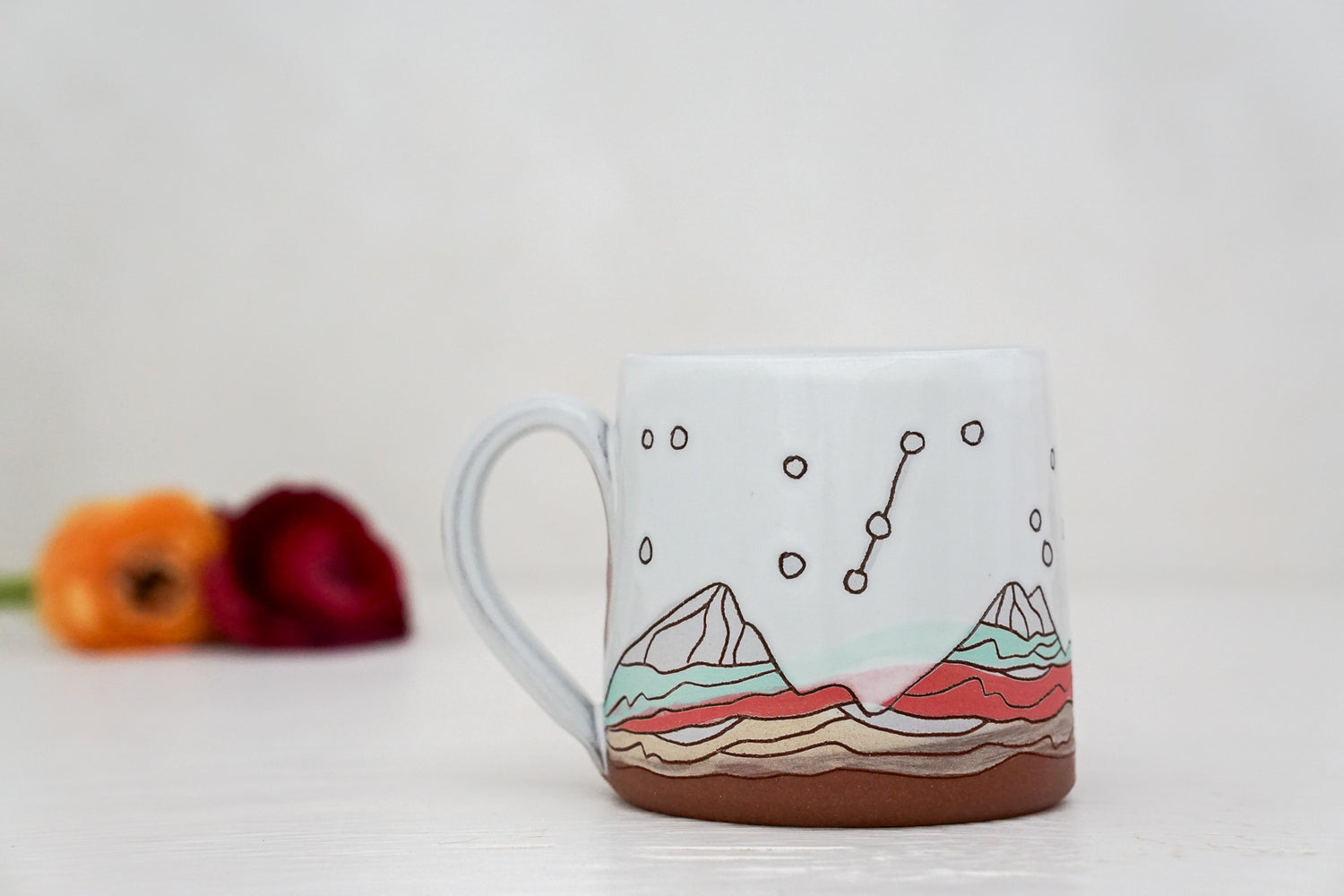 Neapolitan Full moon mug