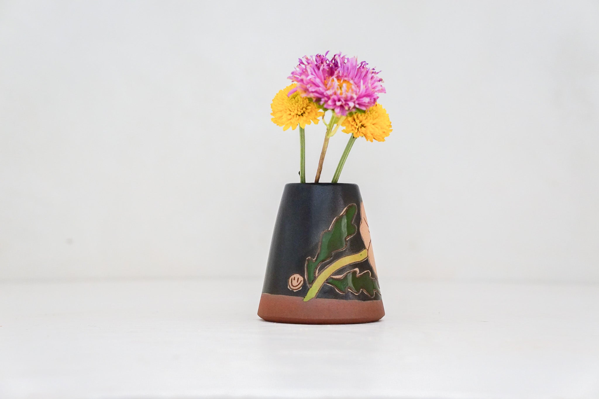 GOLD Poppy Bud vase in Darby