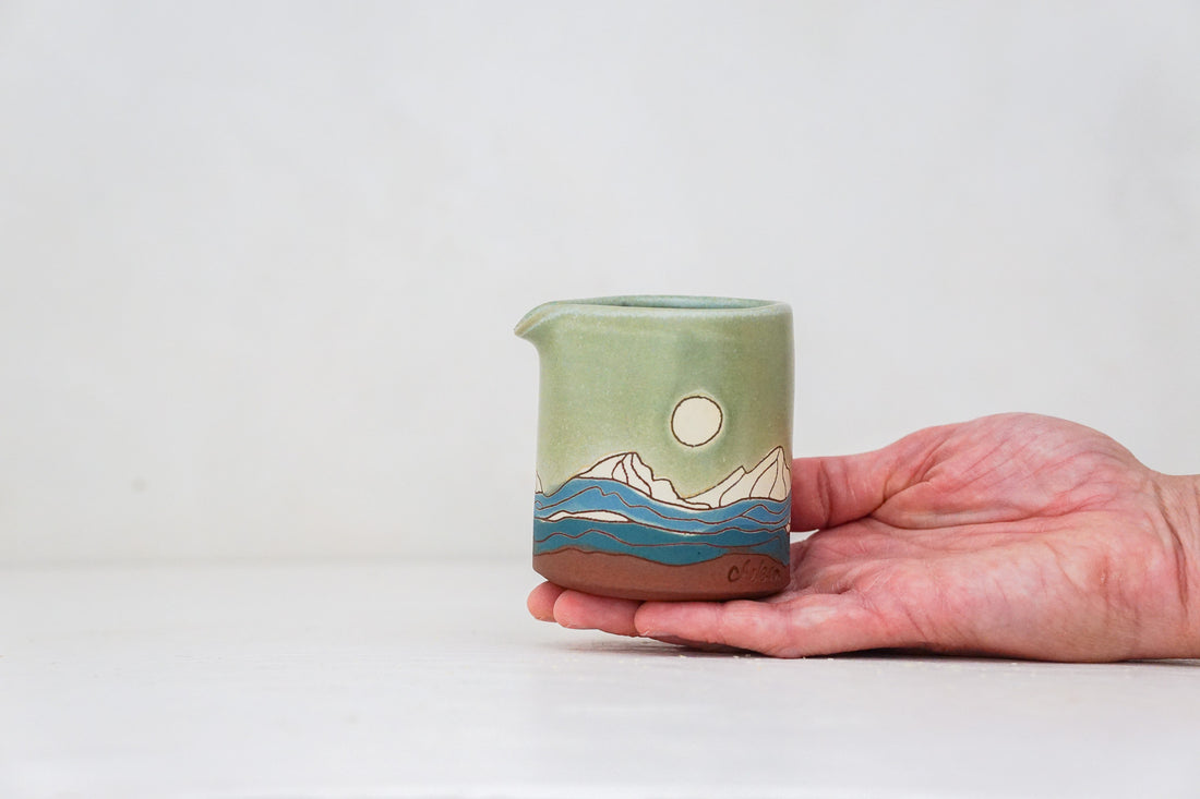 Mountain Pitcher in Sage