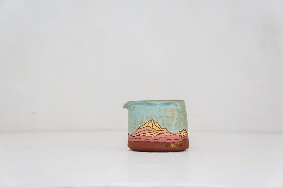 Mountain House Pitcher in Lake