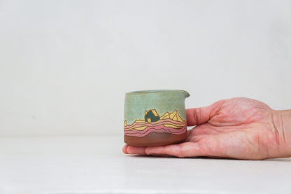 Mountain House Pitcher in Lake