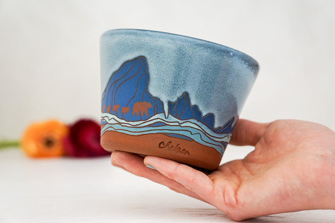 399 E Teton bowl, short