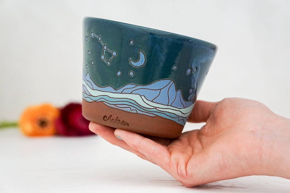 Huckleberry night bowl, short (Copy)