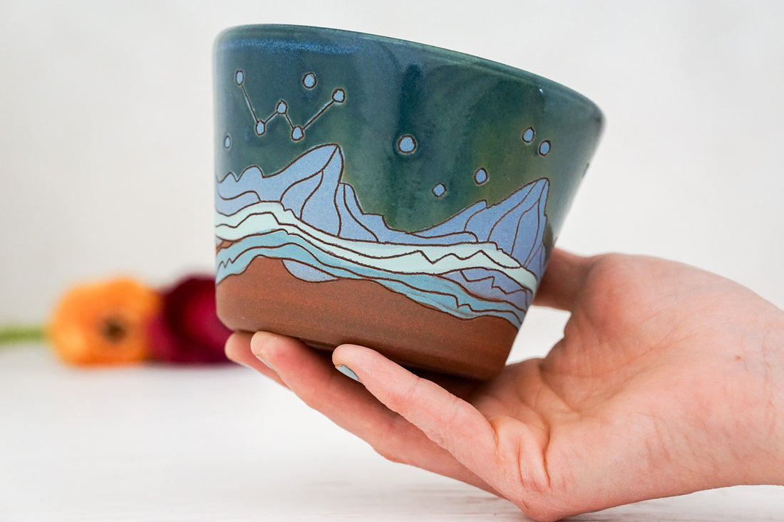 Huckleberry night bowl, short (Copy)