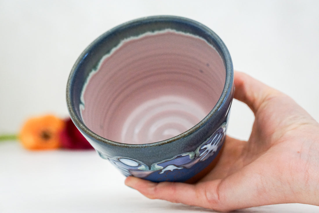 Drippy winter bowl, short