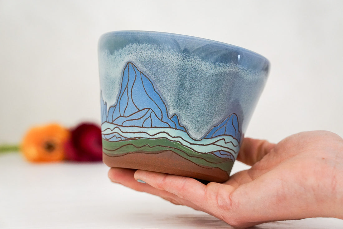 W Teton bowl, short