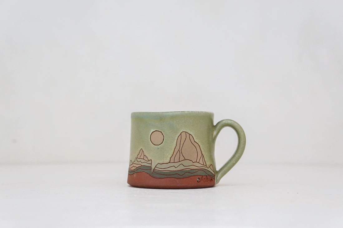 W Teton mug shortie in Sage