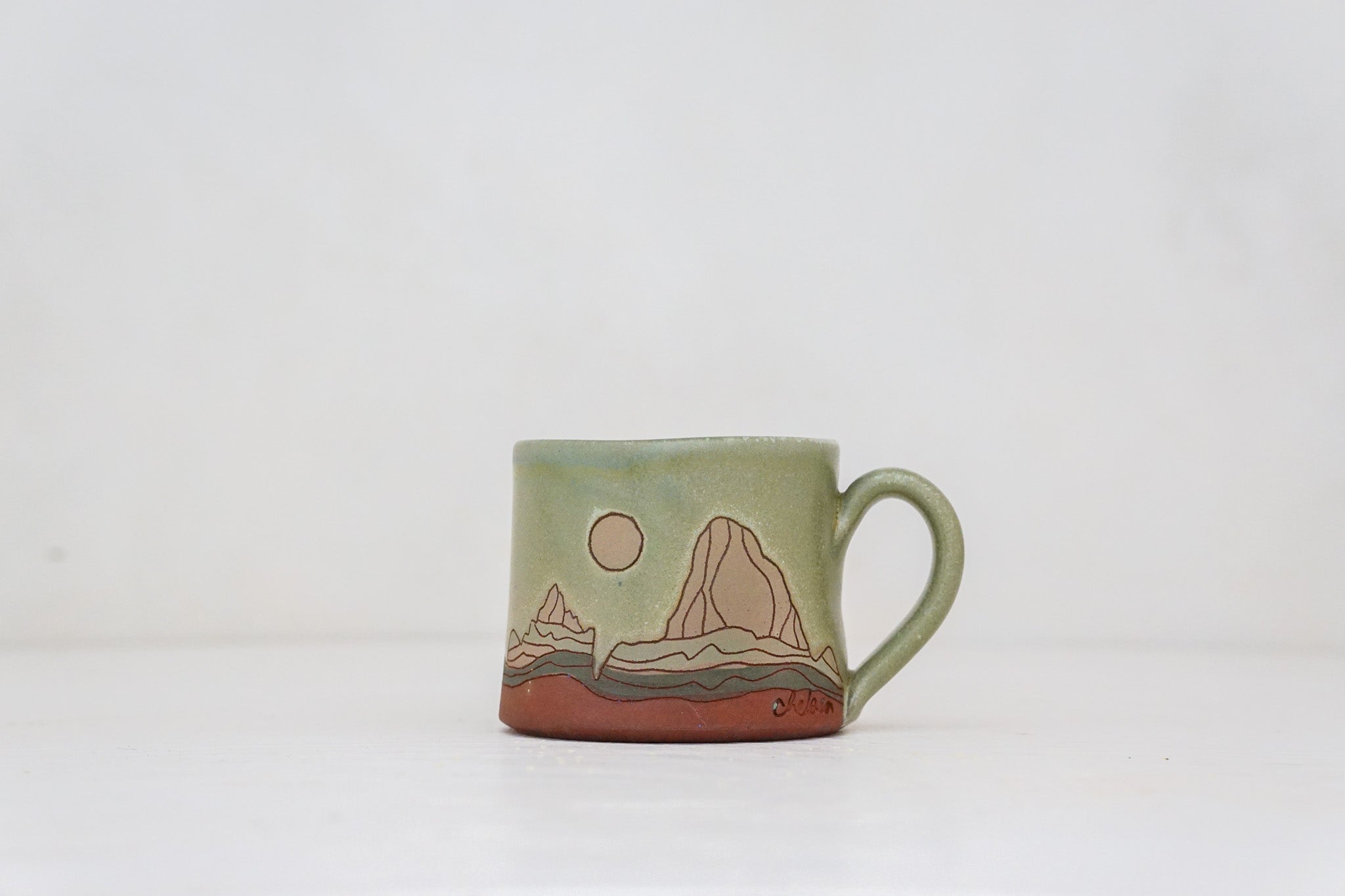 W Teton mug shortie in Sage