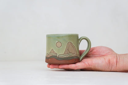 W Teton mug shortie in Sage