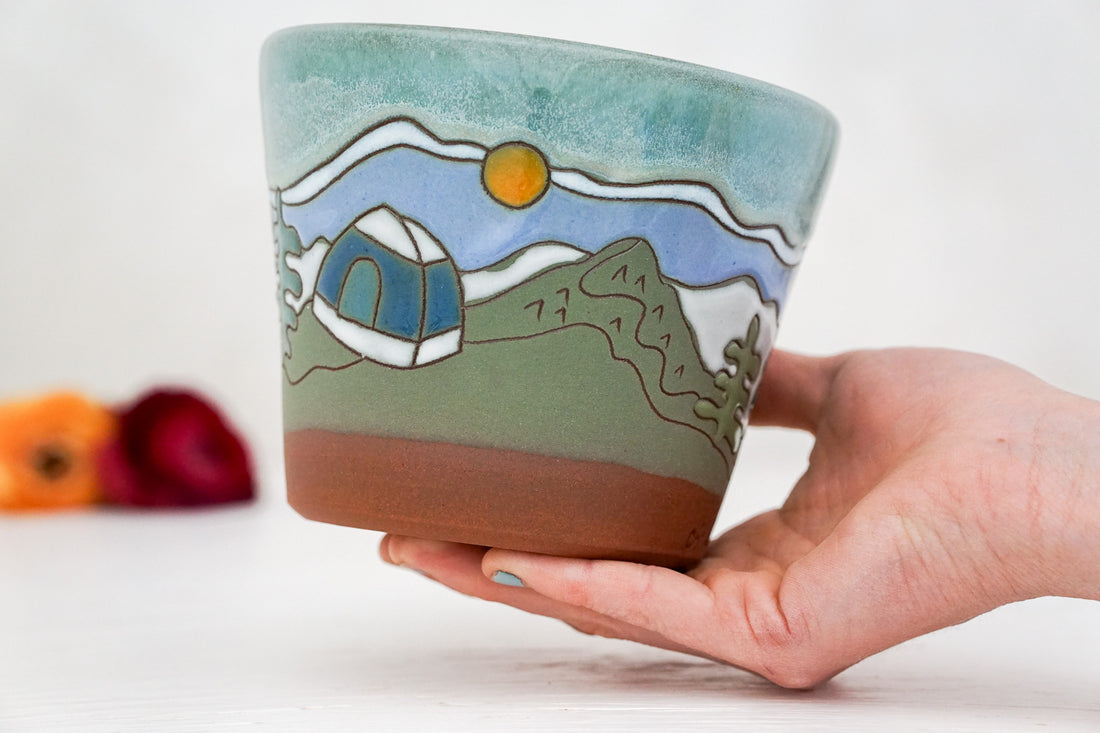 Camp bowl, large