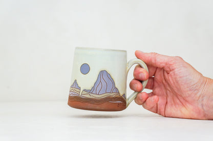W Teton mug in Bone