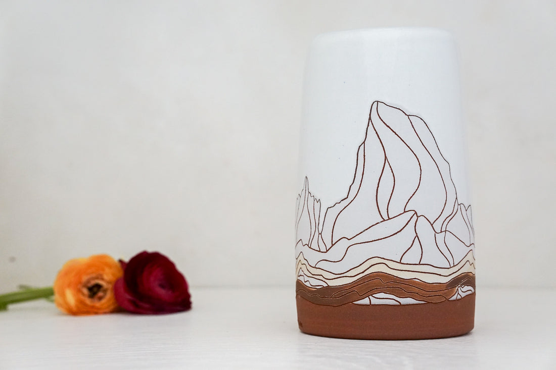 W Teton Vase Tall