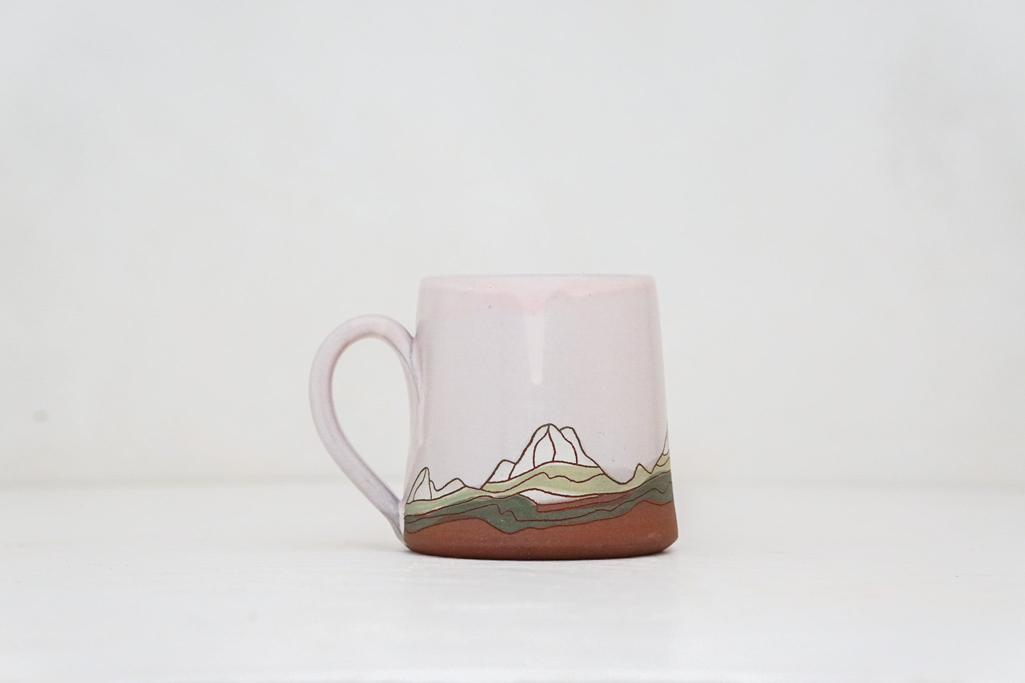 E Teton Camp mug in Pink