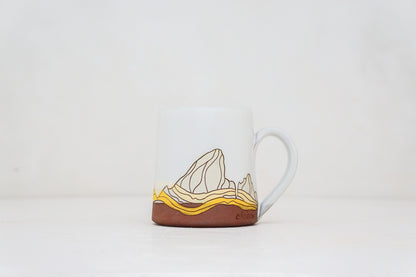 E Teton mug in White