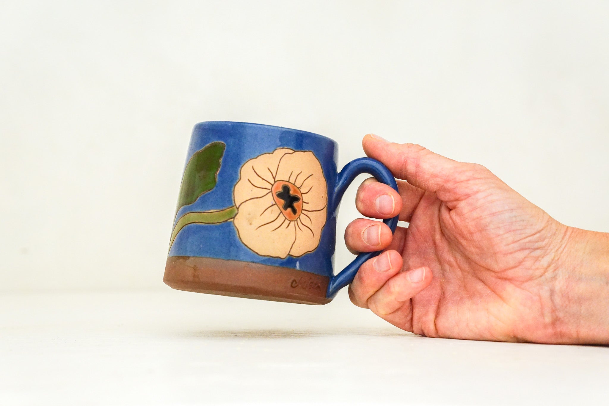 Poppy mug in Flax